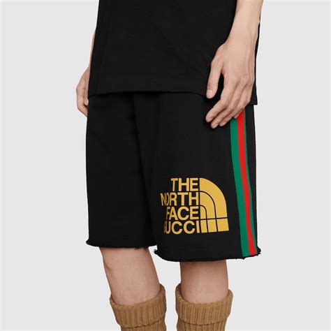 gucci x the north face shorts